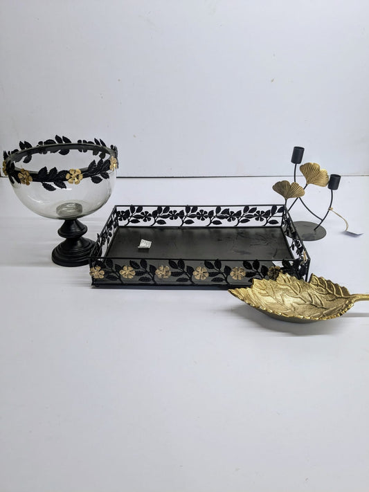 Hamper black and gold