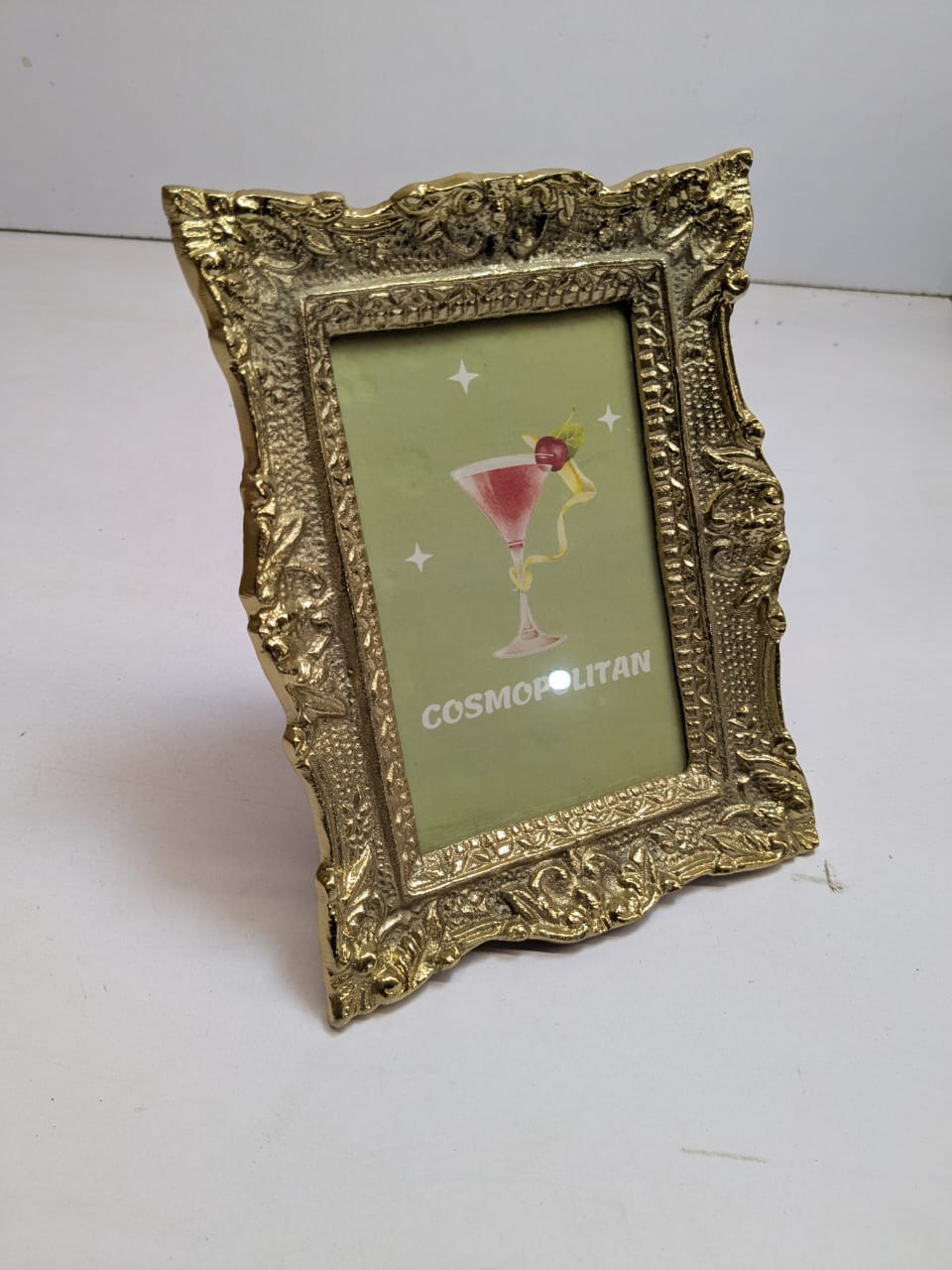 Gold Metal Photo Frame