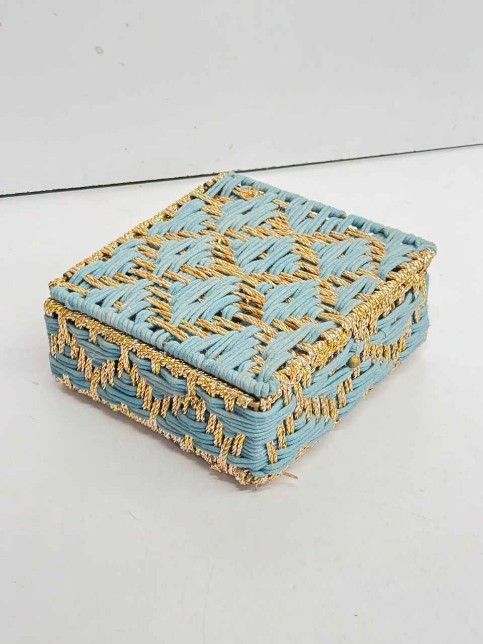 Multi Colour Jute Basket