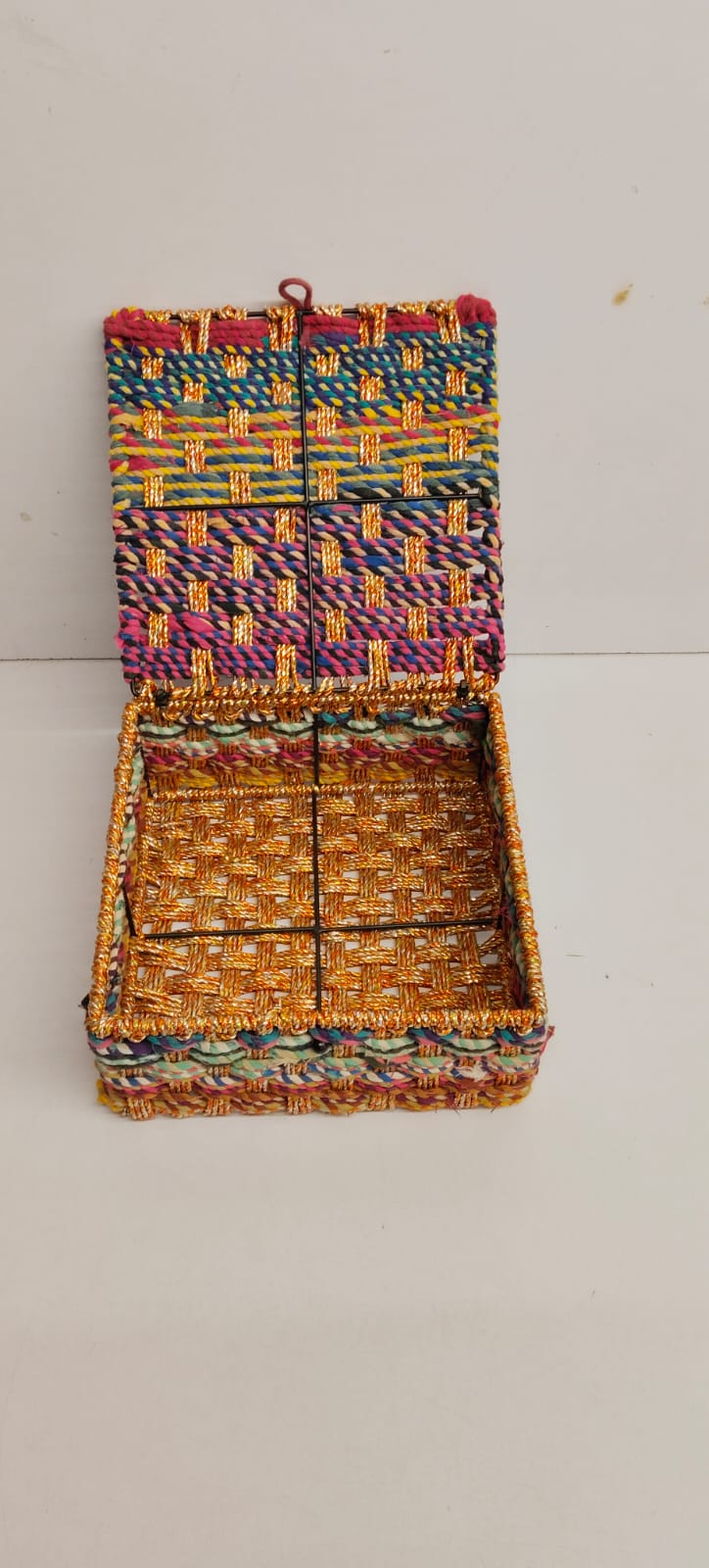 Colourful Jute basket