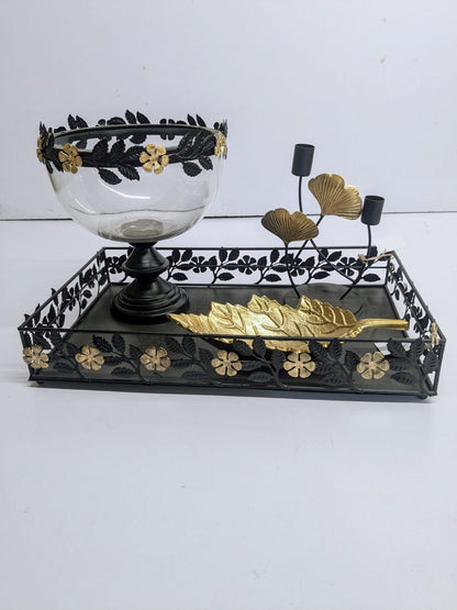 Hamper black and gold