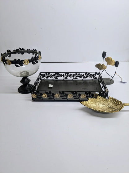 Hamper black and gold