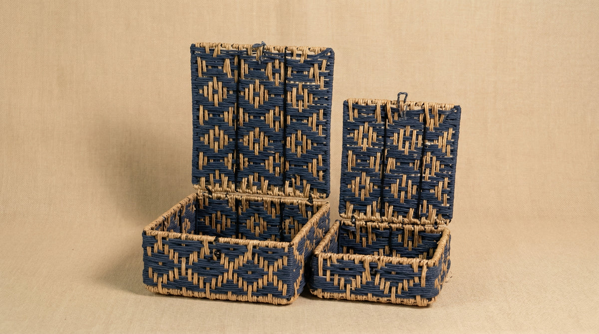 Cotton rope colourful Boxes
