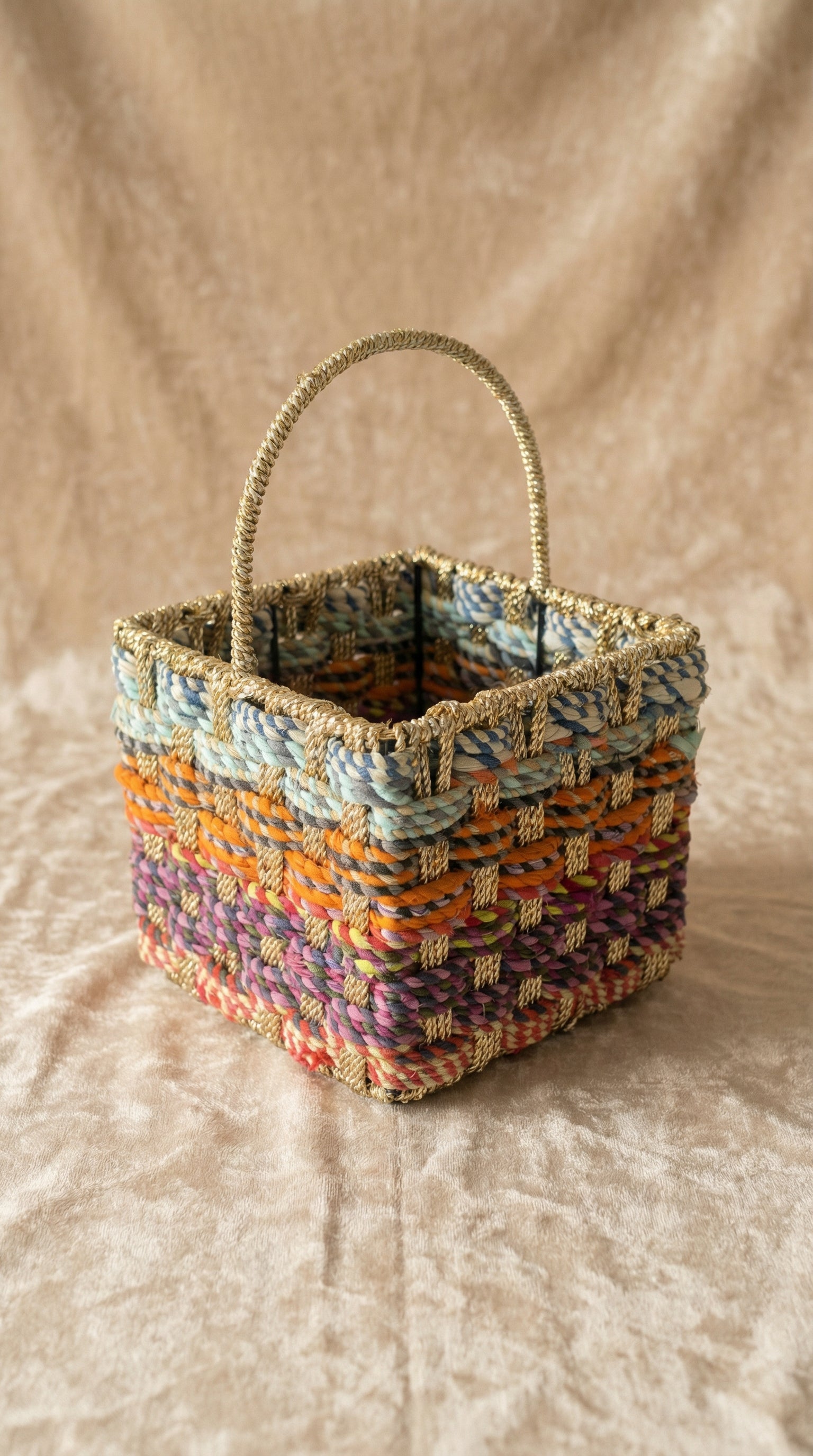 Flower Bouquet Basket