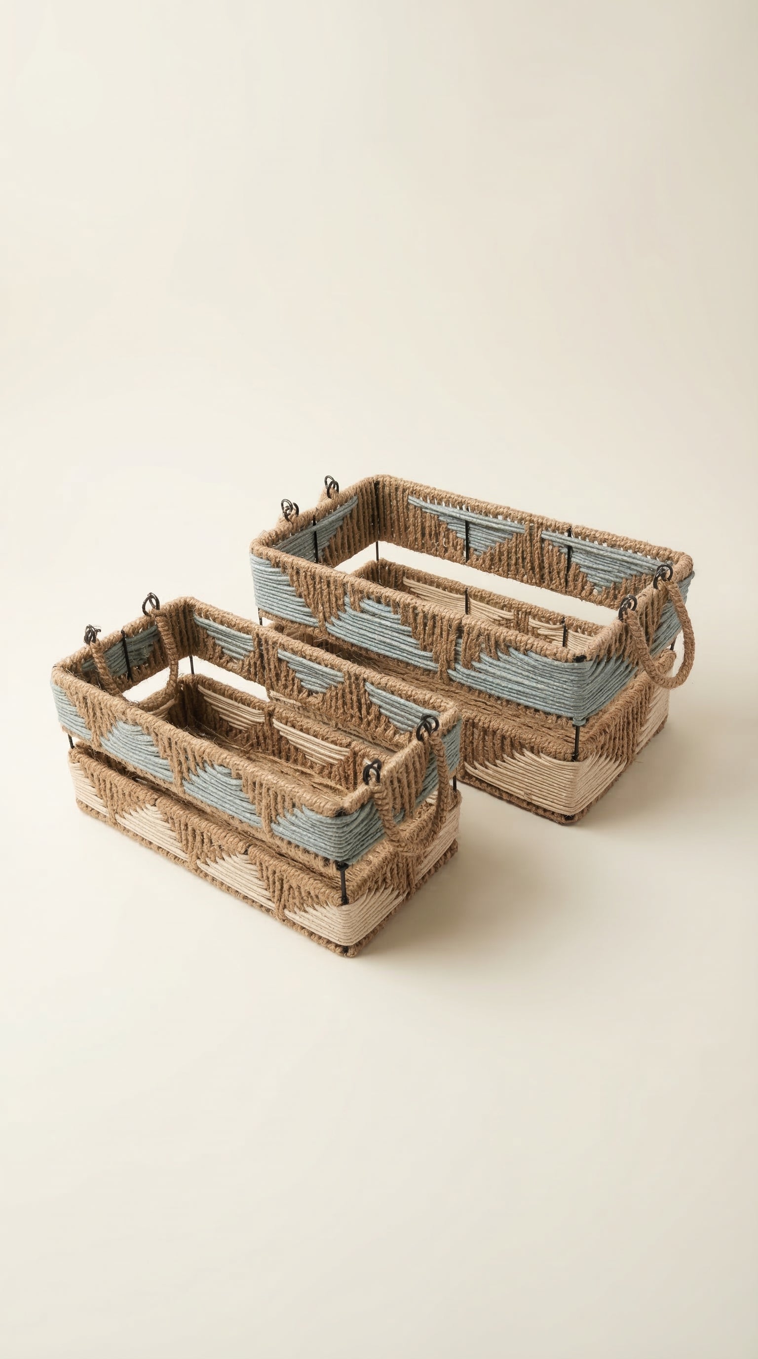 Double Style Designer Basket