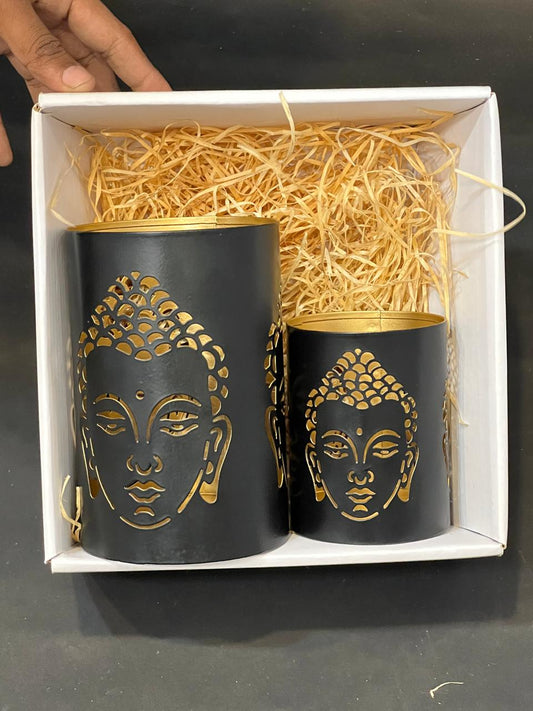 Buddha tea light set