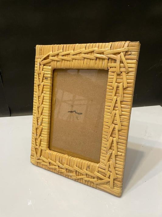 Rattan Photo Frame