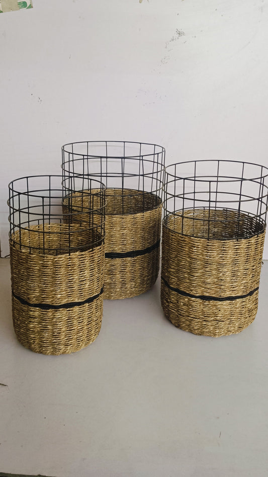 Seagrass Laundry Basket