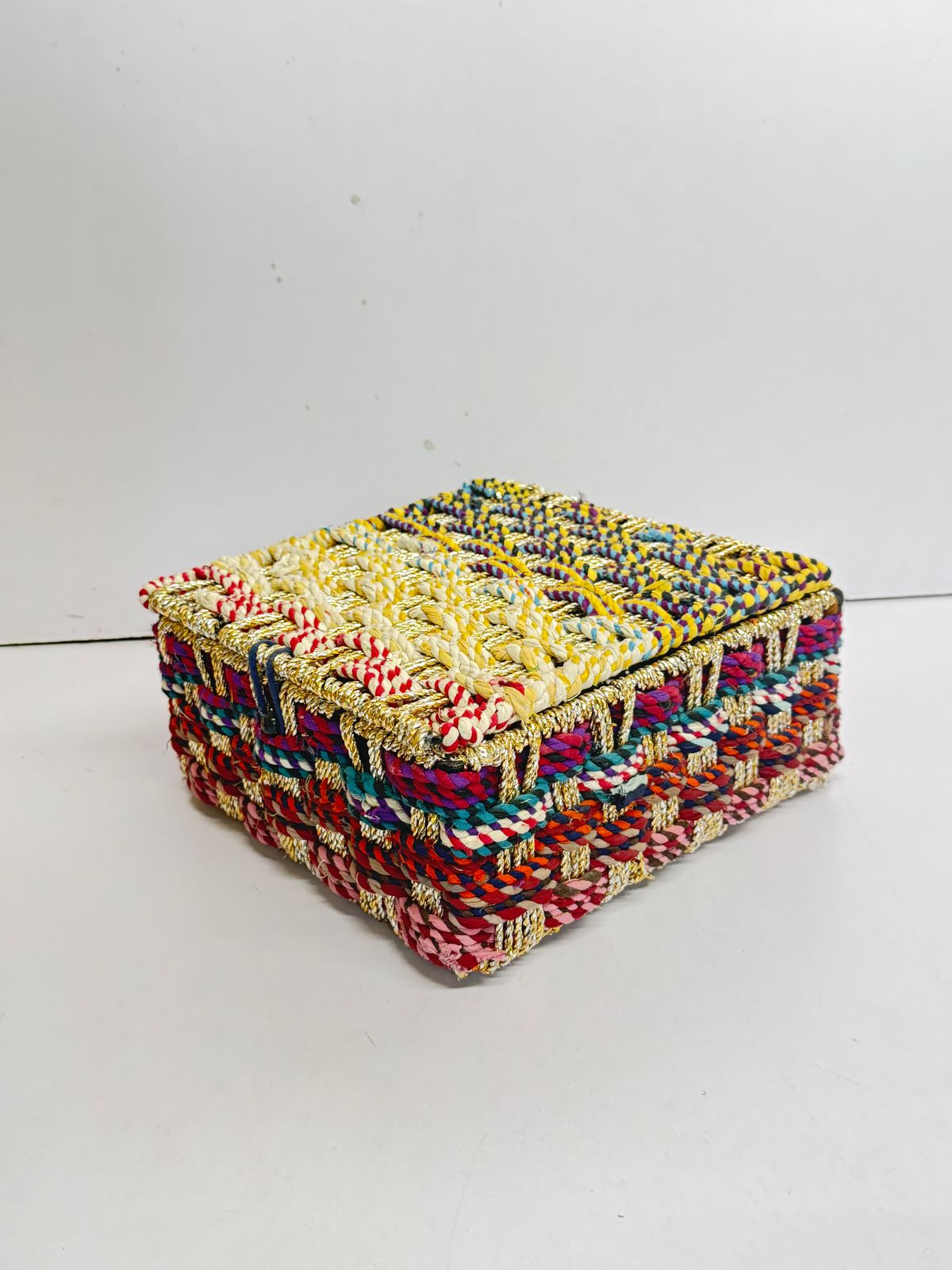 recycle Multicolor sqaure Box