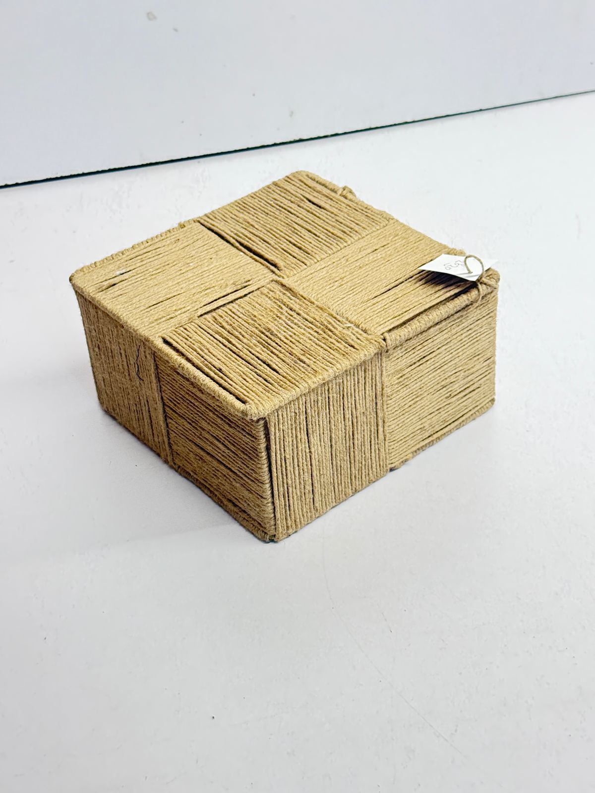 Handcrafted Jute Decorative Box