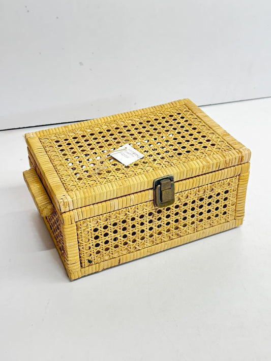 Rattan Cane box