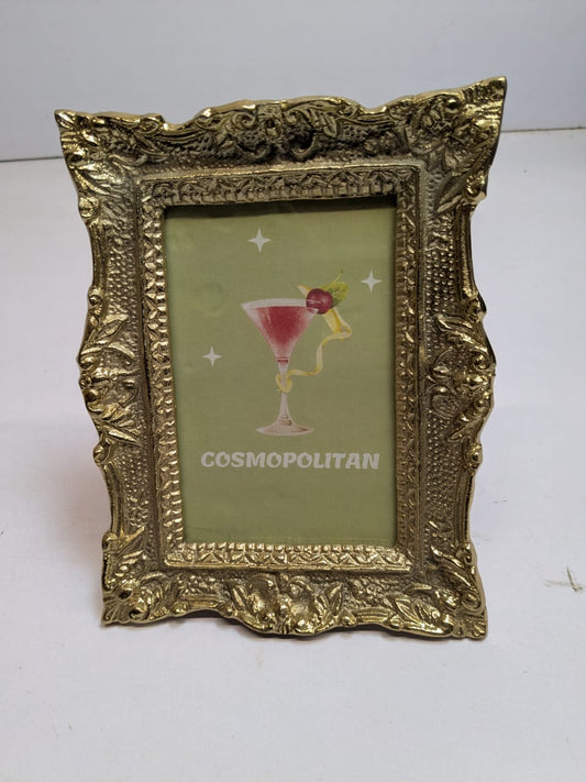 Gold Metal Photo Frame
