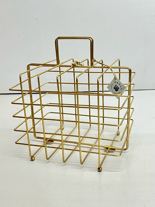 gold metal box