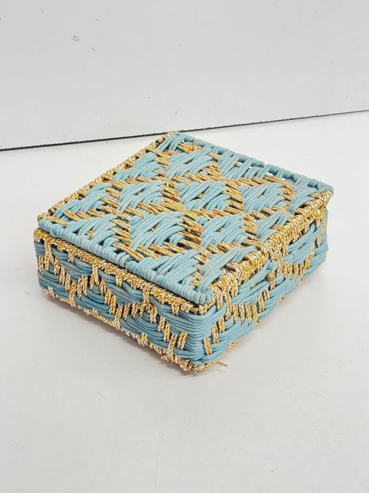 Multi Colour Jute Basket