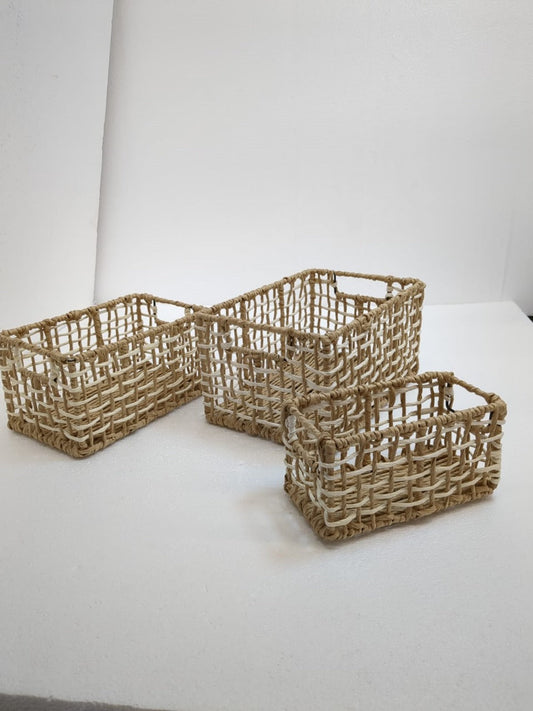 Natural jute 3 set's Basket
