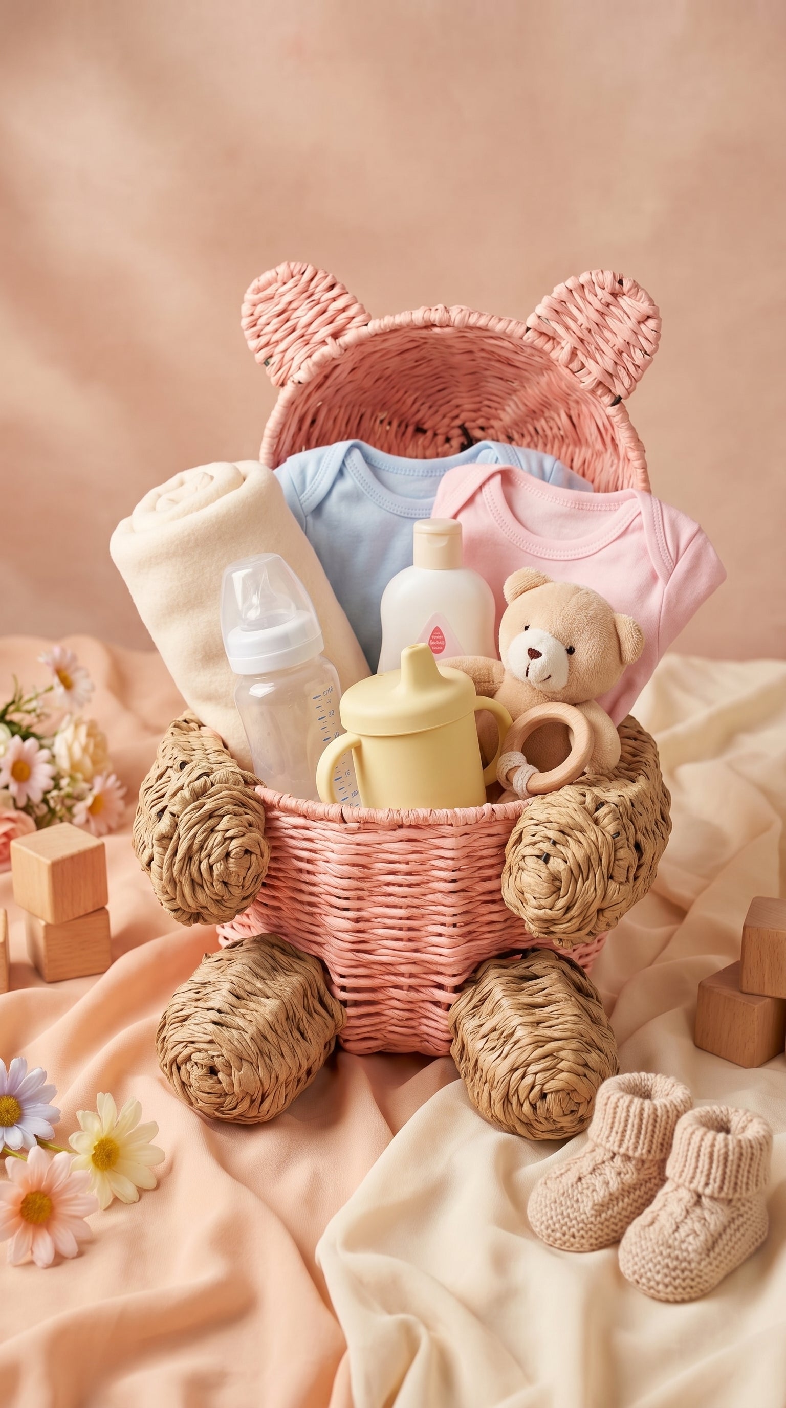 Teddy basket