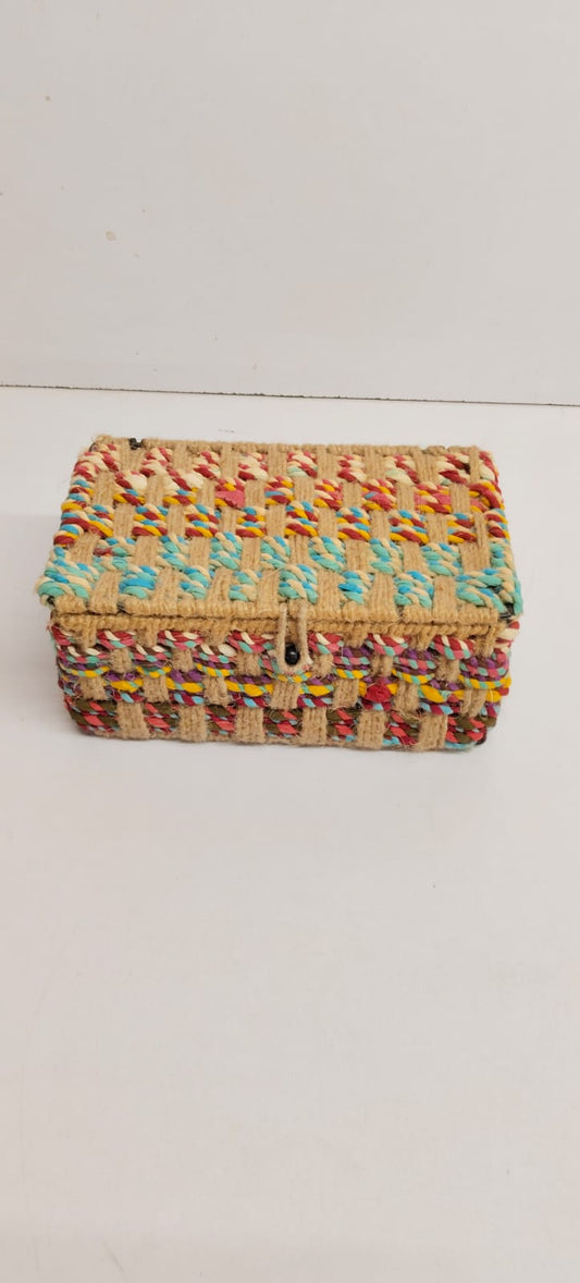 Colourful Jute basket
