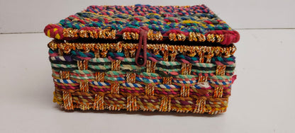 Colourful Jute basket